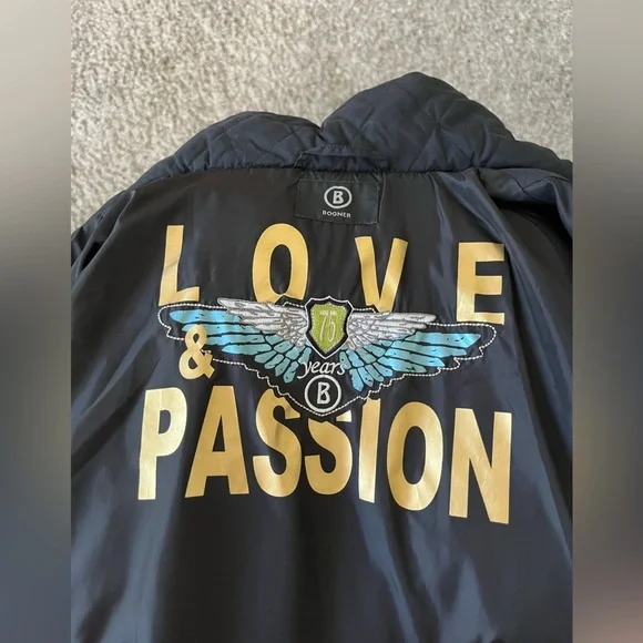 Bogner Black Quilted Ski Jacket With Detachable Hood Women's Size S - Picture 13 of 16